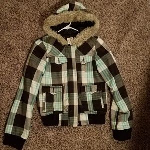 Roxy Faux Fur Hooded Jacket